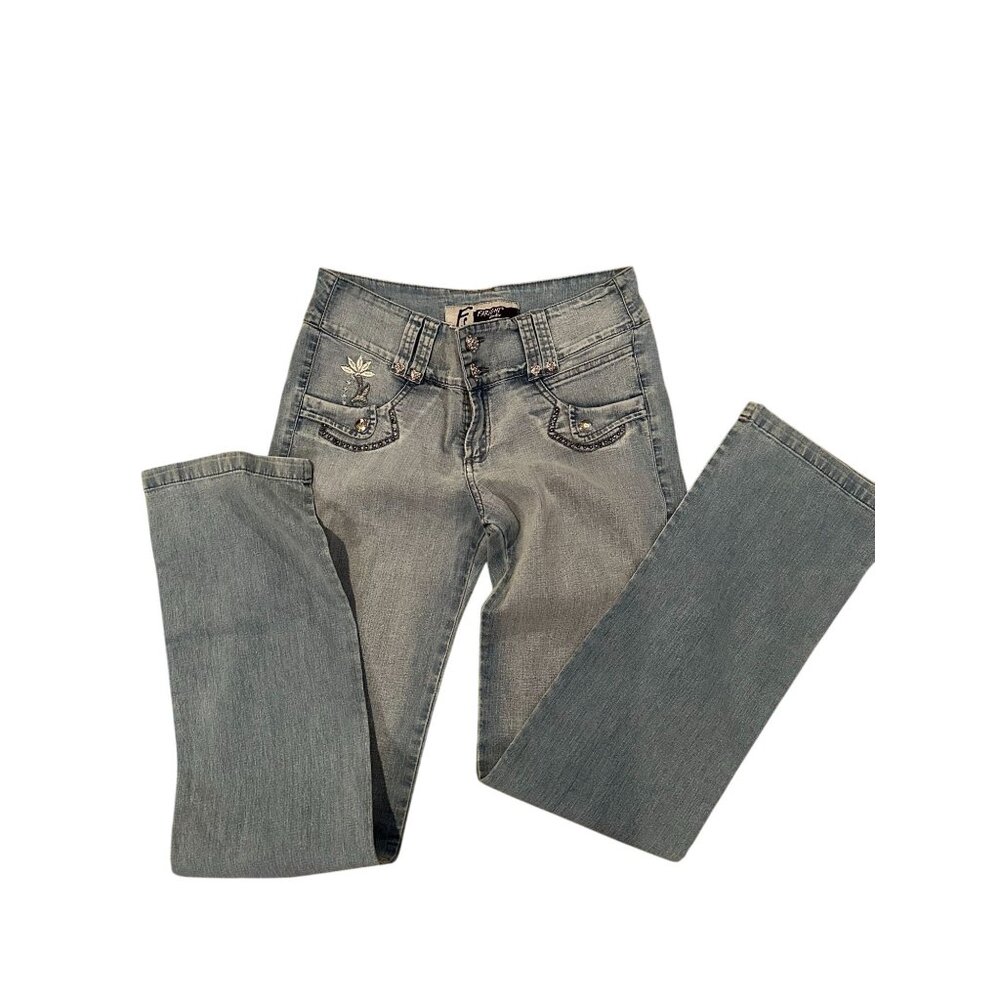 ✨ Farichi Studio Embellished Denim Jeans – Women’s Size‎ 12